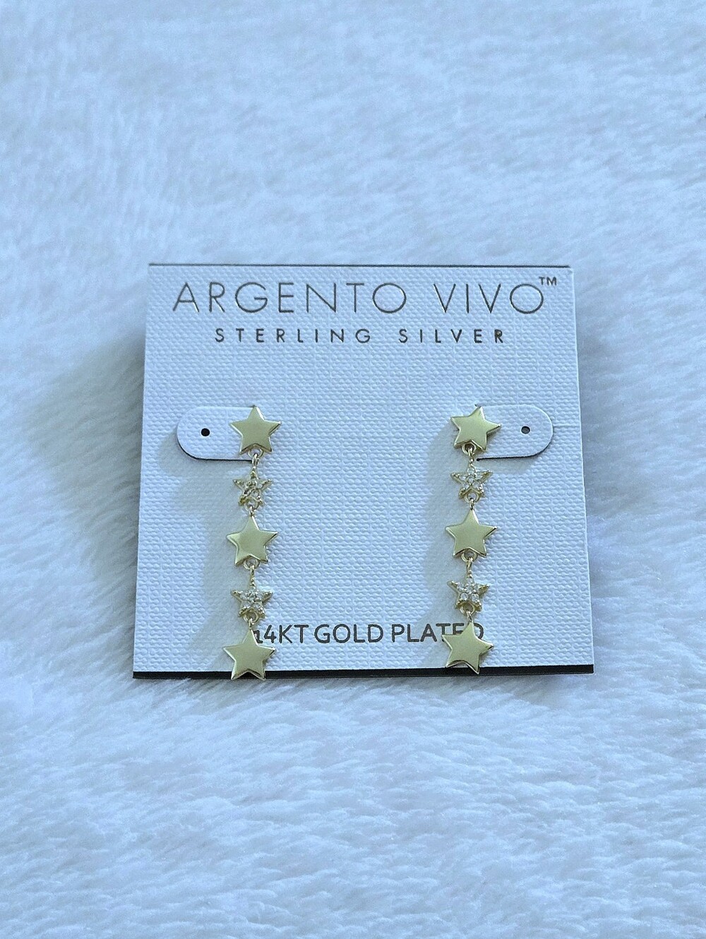 Argento Vivo Cascading⛲ Stars⭐ Earrings